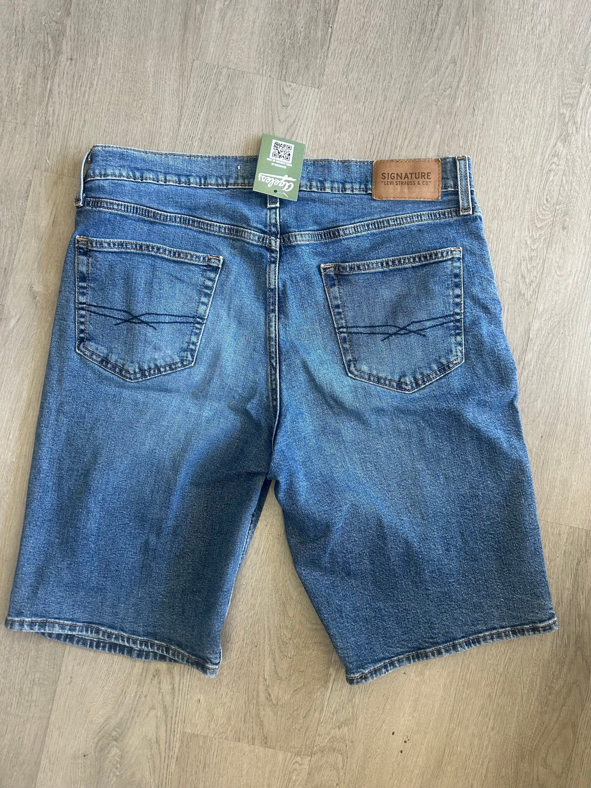 Levi Strauss & Co Blue Denim Jean Shorts Jorts