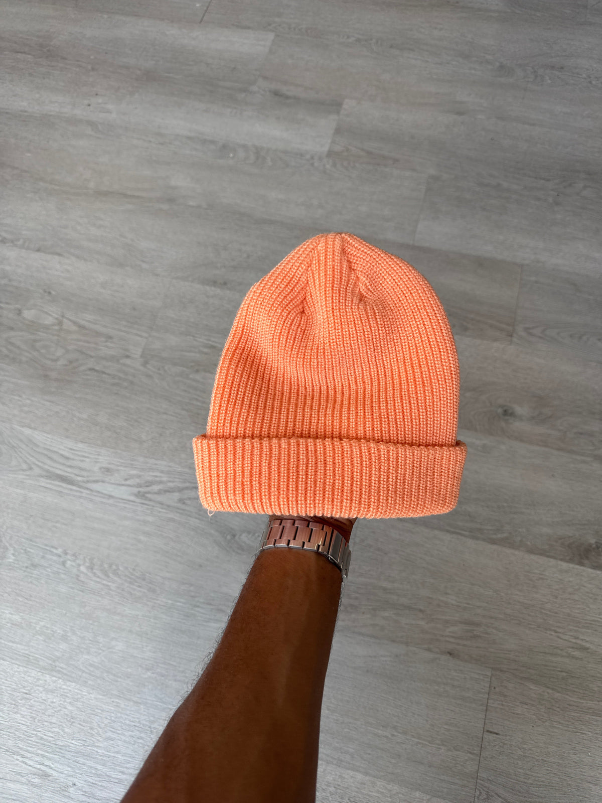 Supreme Heather Loose Gauge Heather Peach Beanie