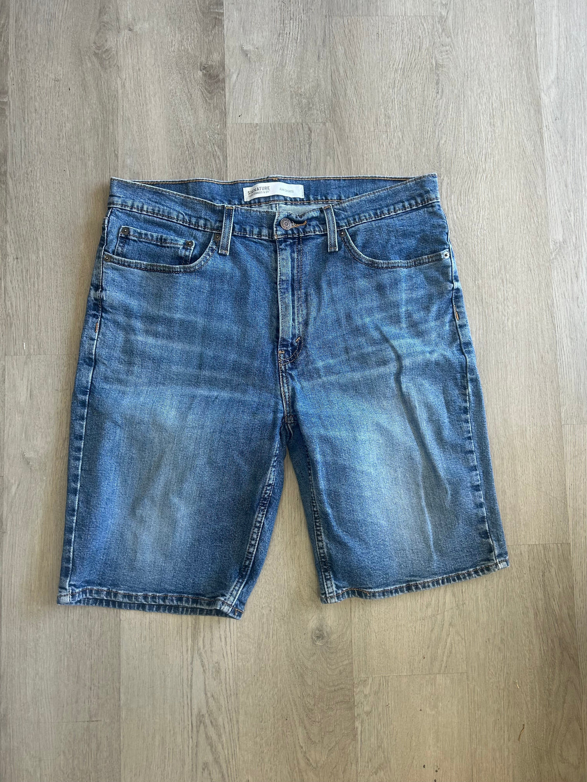 Levi Strauss & Co Blue Denim Jean Shorts Jorts