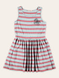 Marni striped jersey dress for girls