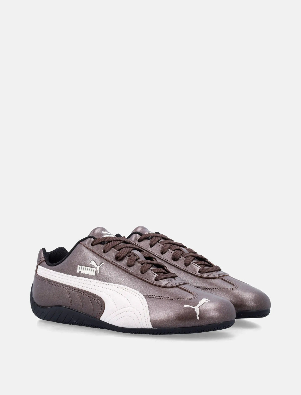 Puma Speedcat metallic leather sneakers
