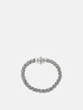 Emanuele Bicocchi Small Diamond-Cut Silver Bracelet