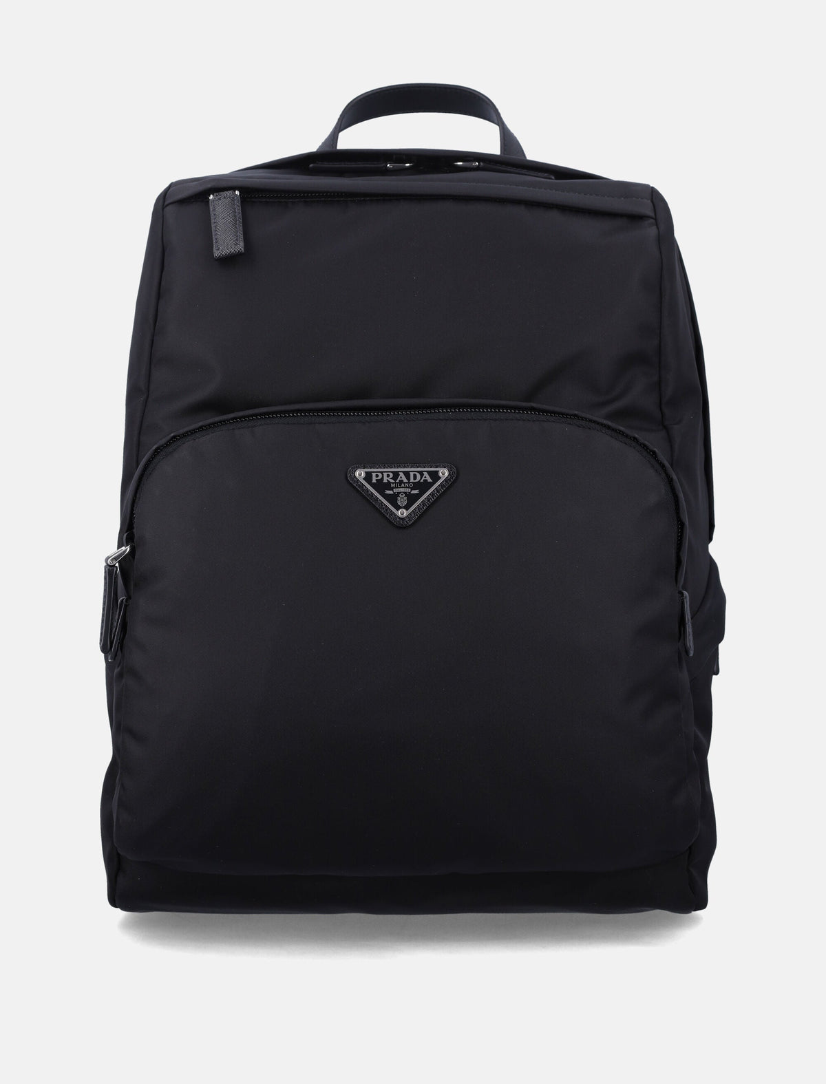 Prada Re-Nylon and leather backpack