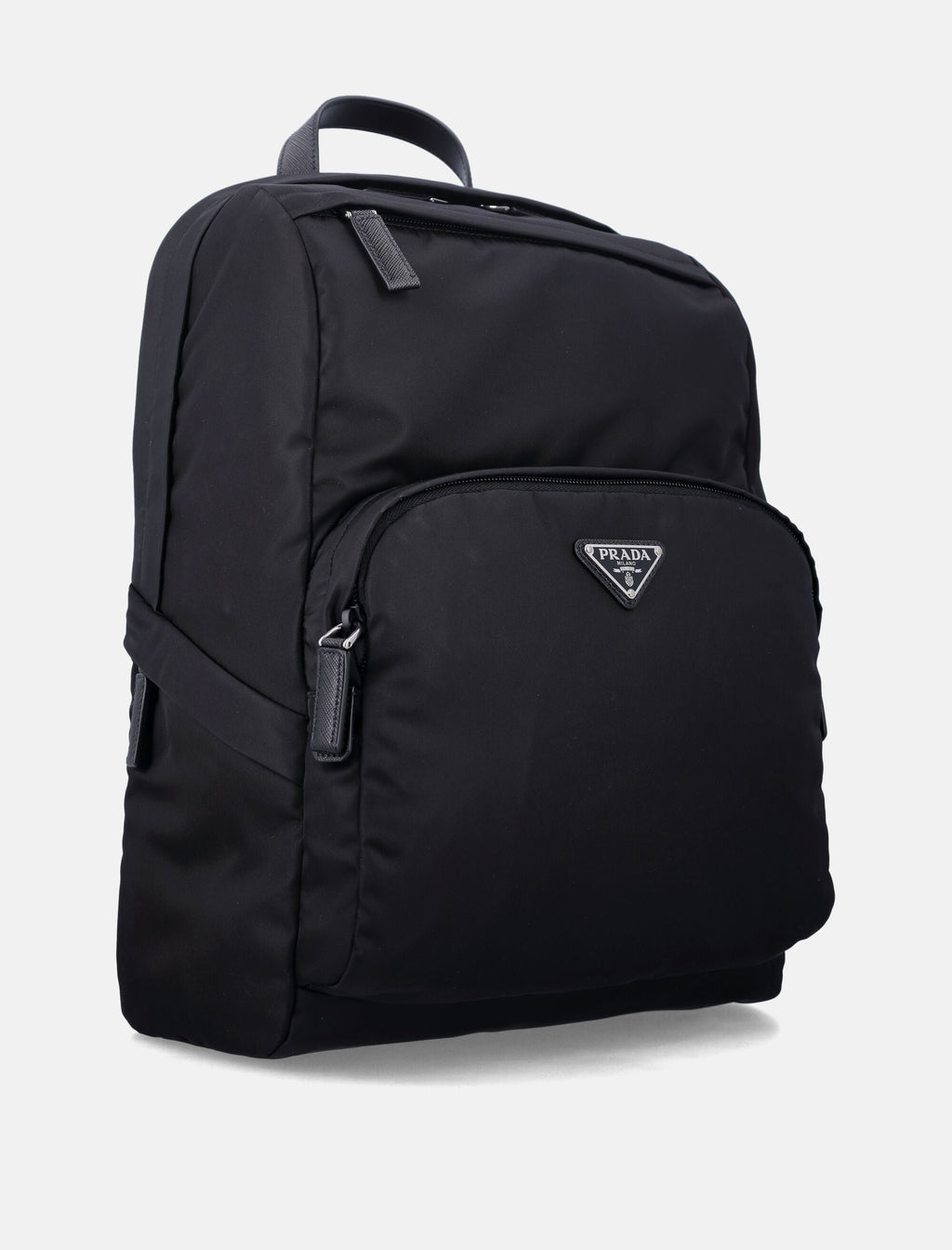 Prada Re-Nylon and leather backpack