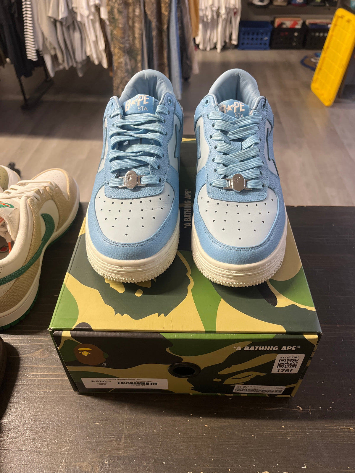 Pre-Owned A Bathing Ape Bapesta Low Sax