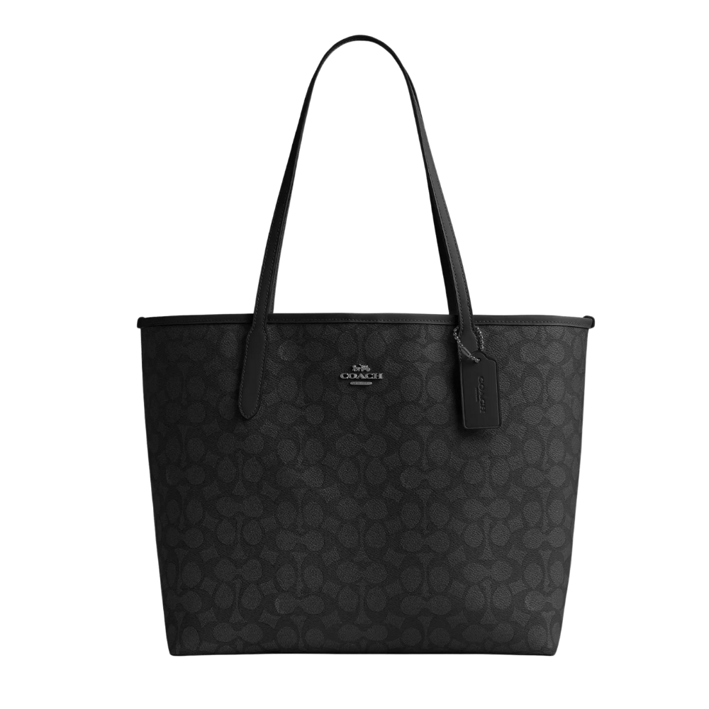 City Tote In Signature Canvas