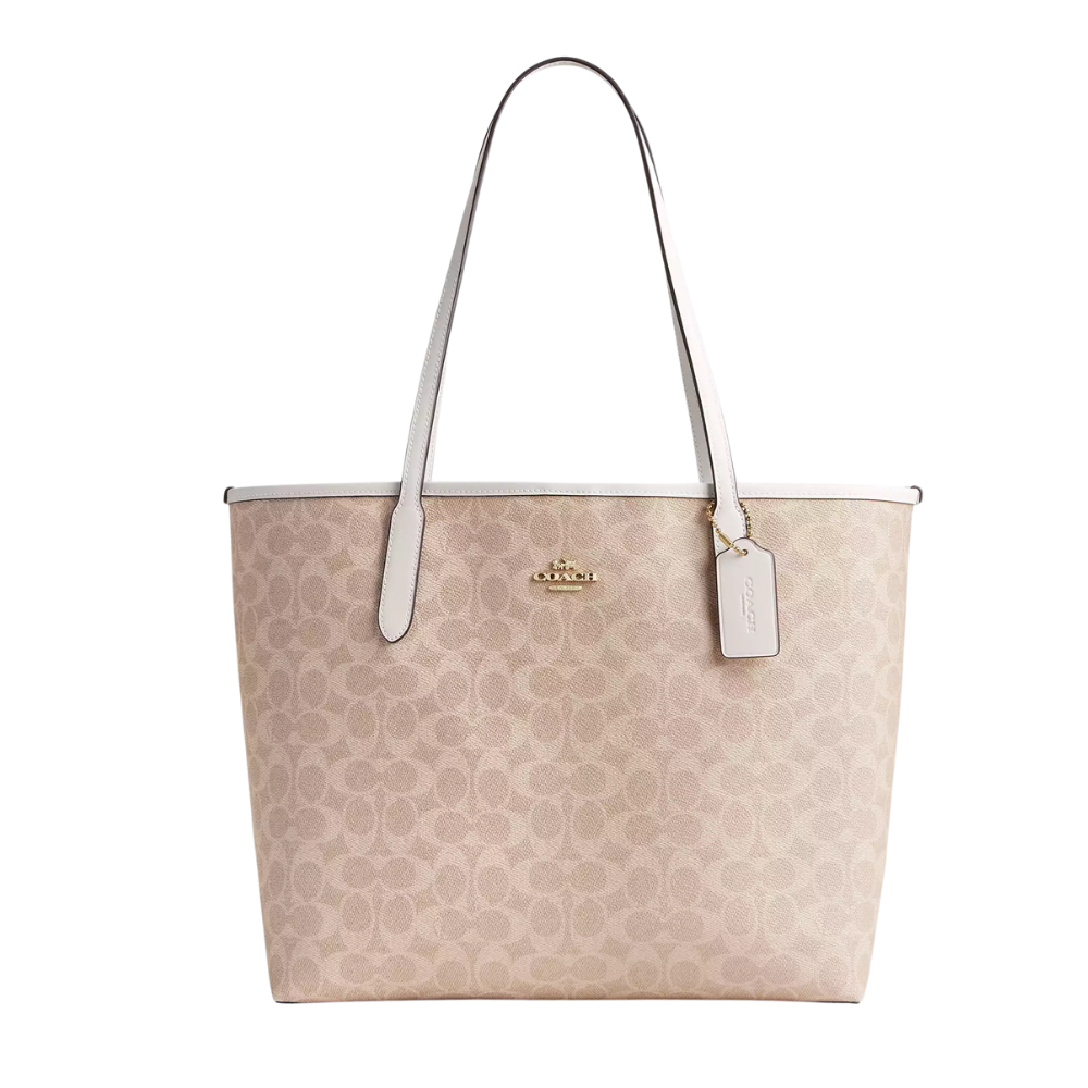City Tote In Signature Canvas