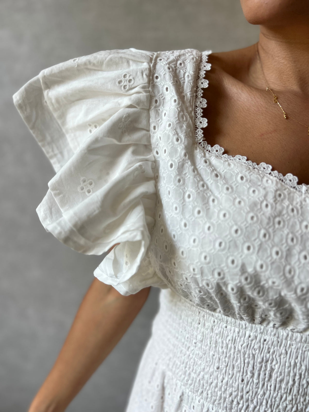 Long White Dress