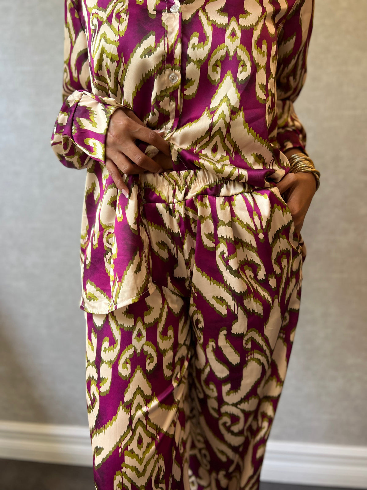 Set Geometric Print
