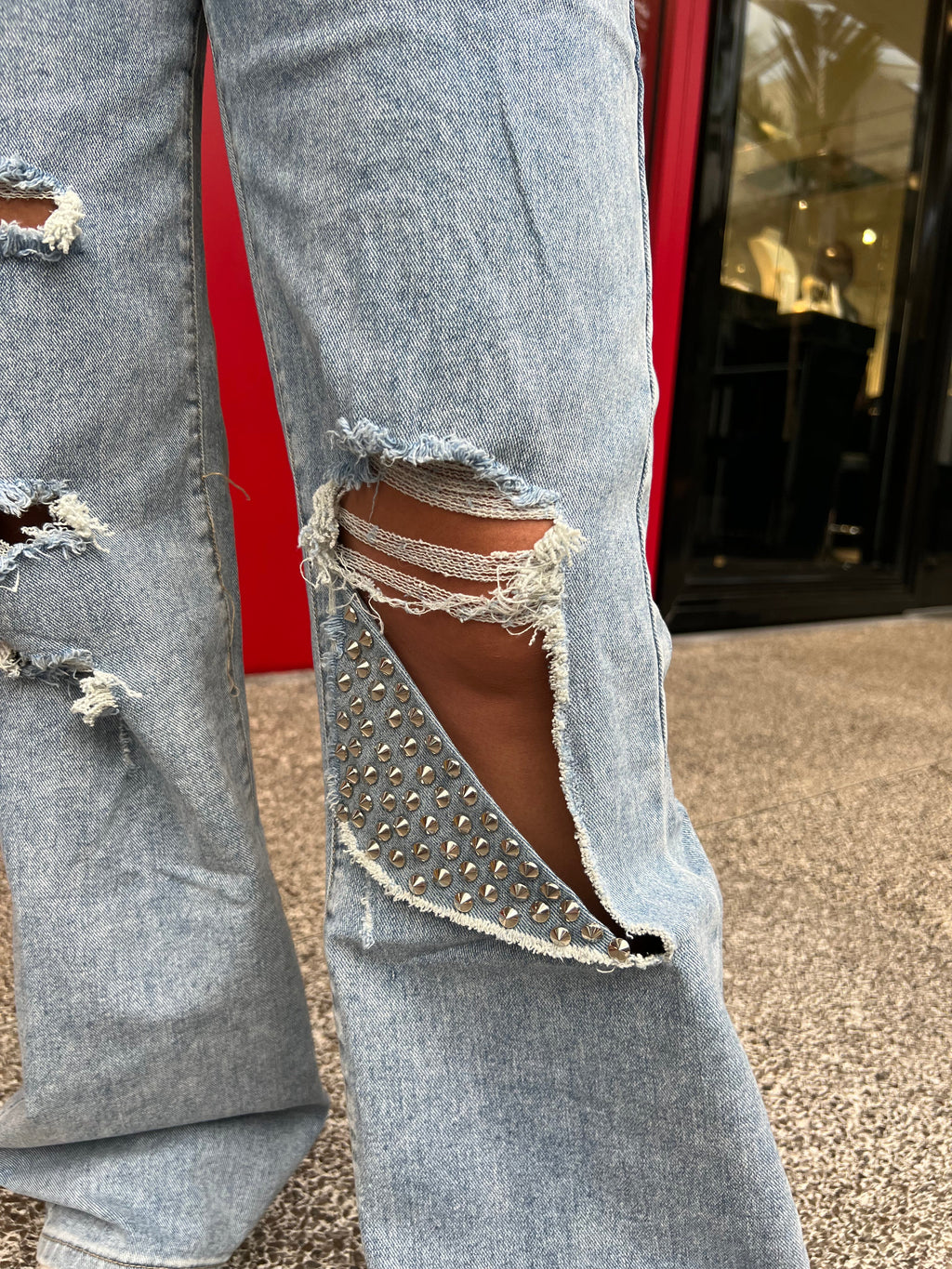 Studded Jeans