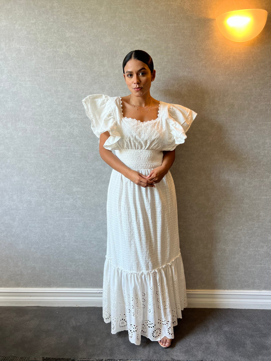 Long White Dress