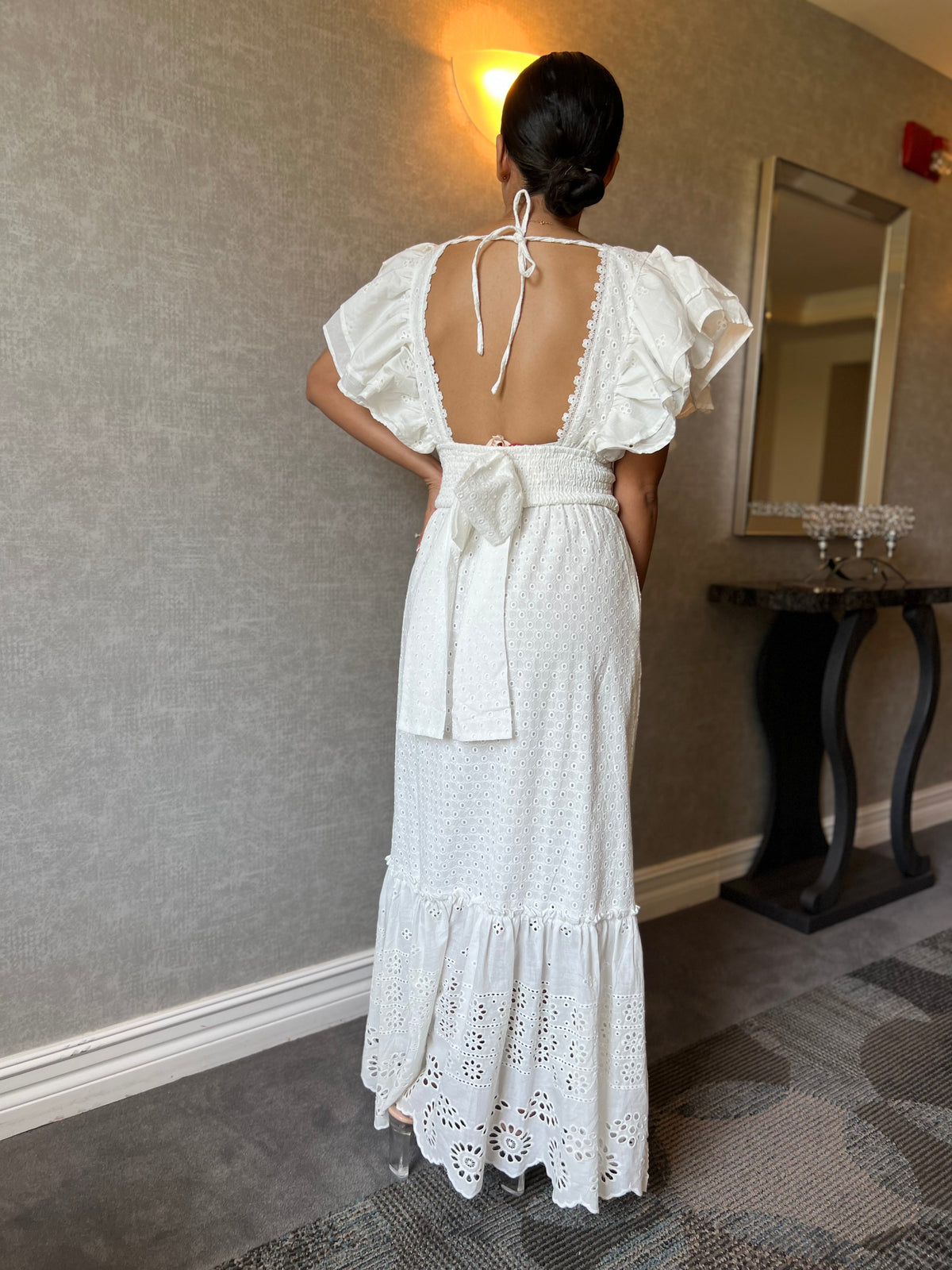 Long White Dress