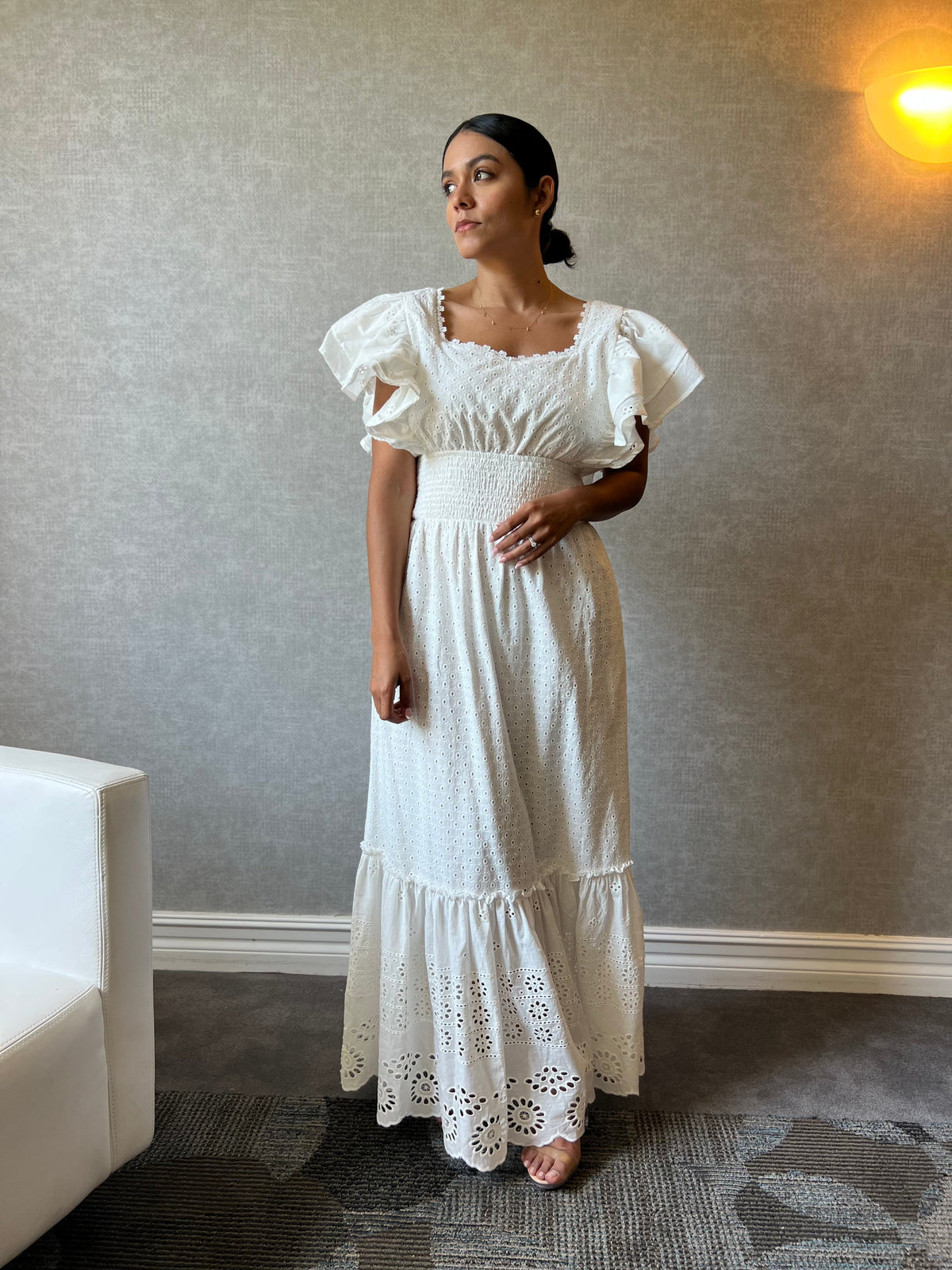 Long White Dress