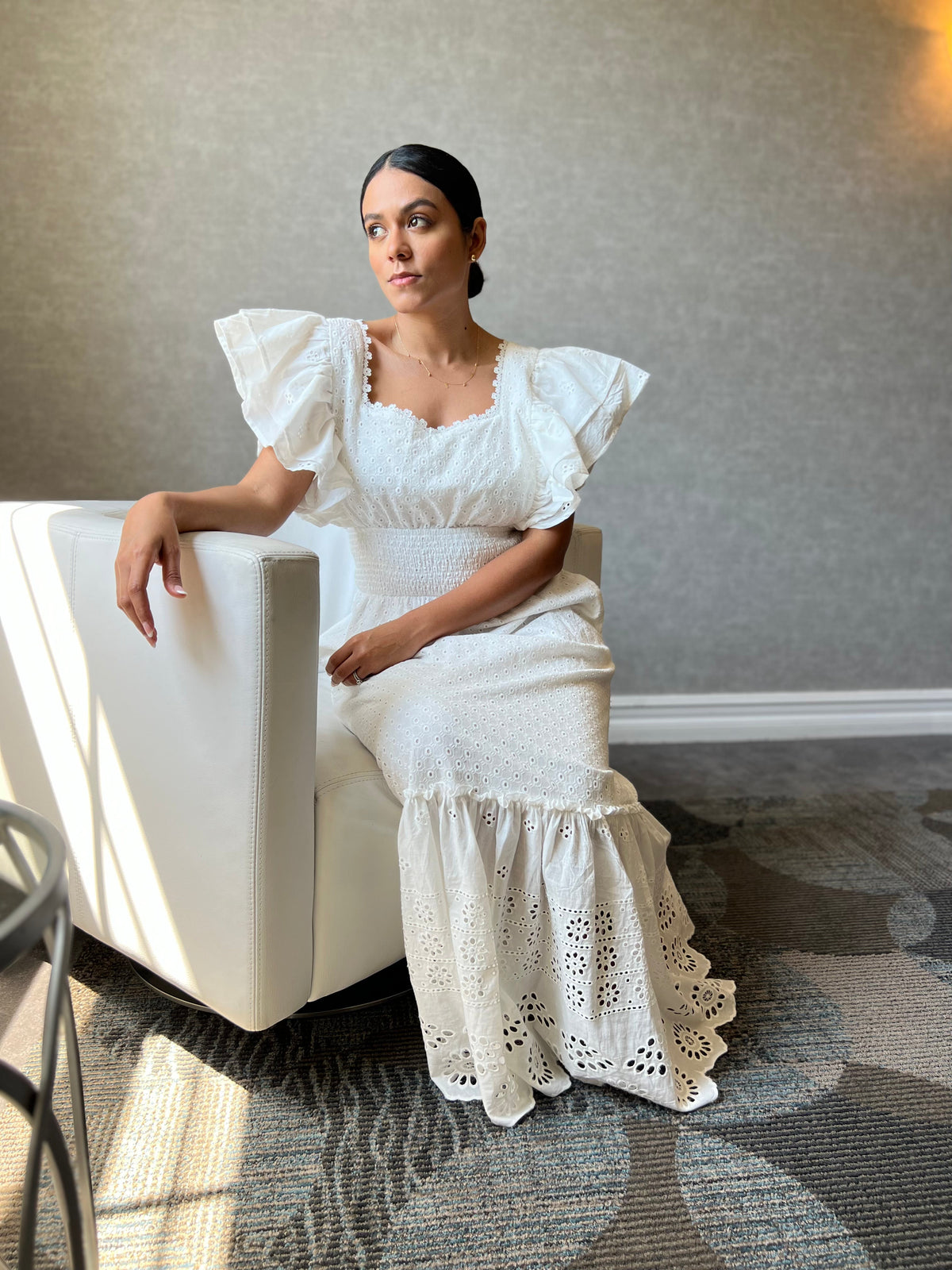Long White Dress