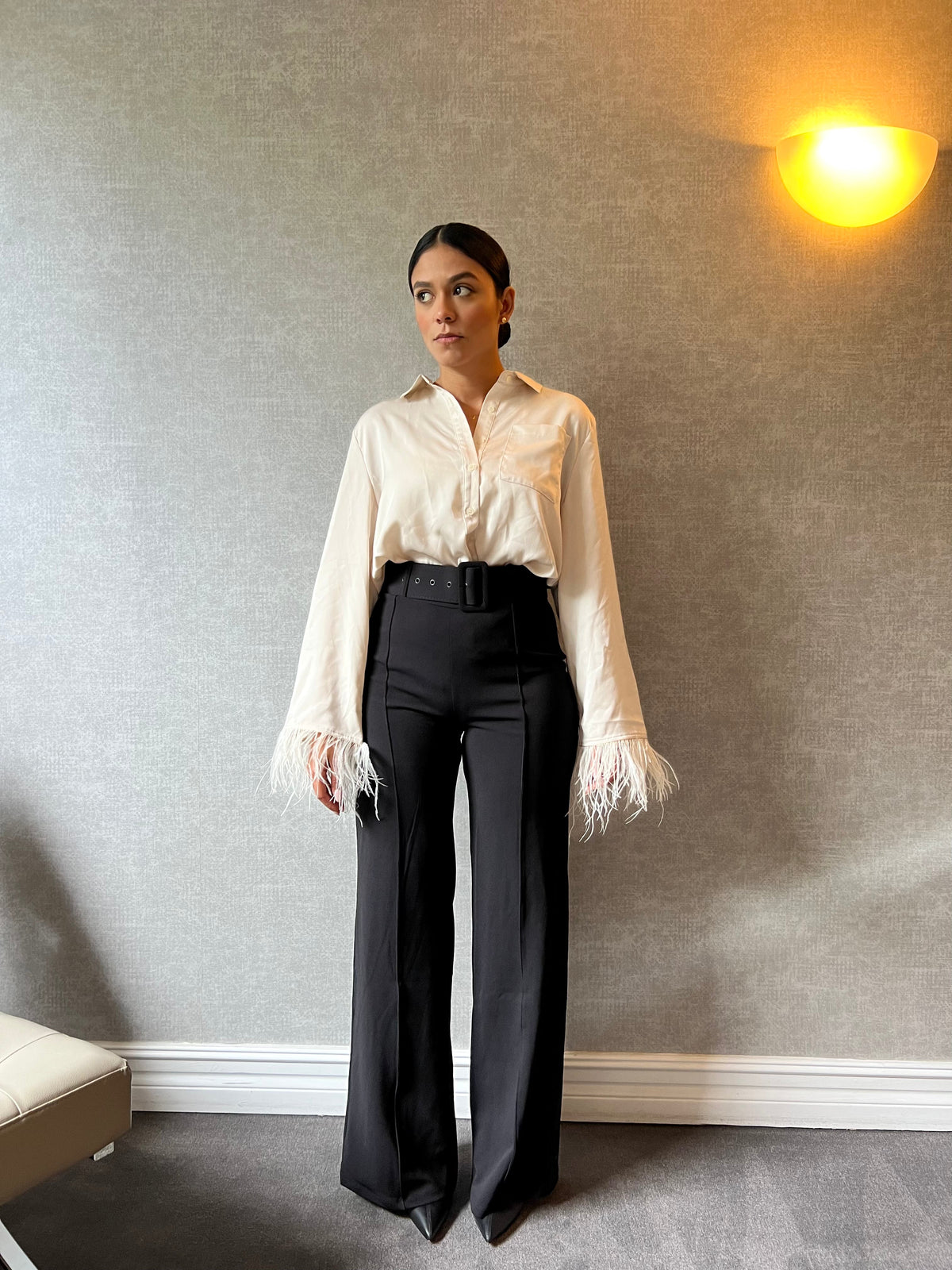 High-waisted Pants
