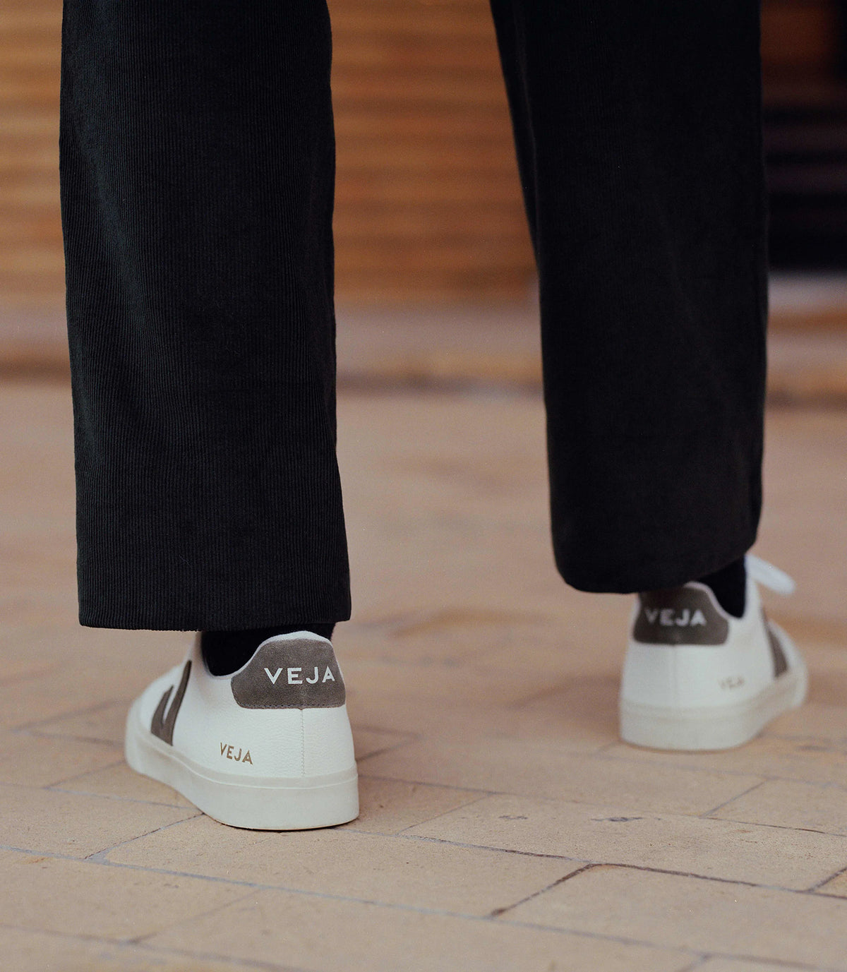 CAMPO LEATHER WHITE KAKI
